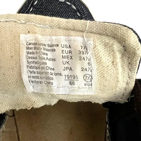 Dexter Denim Boat Shoes Dark Wash Casual Comfort Loafers Women's Size 7.5 - Picture 3 of 6